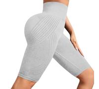 Gyaimxfu Pantaloni da Donna Yoga Pilates Palestra Leggings Sportivi Vita Alta Soft Stretch Leggeri Trousers Ragazze Senza Cuciture Anticellulite Comodi Fitness Danza Estivi Lavoro Casual Pants