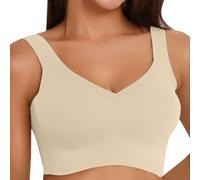 Gyaimxfu Reggiseno Senza Ferretto Lovable da Donna,Schiena Scoperta Tezenis Elastico Senza Cuciture Supporto Estivo Zero Feel Ice Comodo Morbido Top Sportivo Yoga Jogging Ragazze Curvy Reggiseni