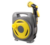 GYBBHia Dispositivo di stoccaggio for Tubi 'Acqua, Scatola Portatile for Tubi 'Acqua, Pistola ad Acqua for irrigazione, Pulizia e irrigazione del Giardino Domestico