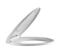 GYBBHia PP Toilet Parts V Type Seats Slow Down Silent Bidet
