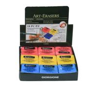 GYCAQAC Gomma Pane modellabile Art Eraser, 18 pezzi, Cancelleria per Disegno Tecnico, Scolastico e Ufficio, adatta per Carboncino e Grafite