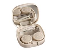 GYCAQAC Mini Porta Lenti a Contatto Da Viaggio, Custodia per Lenti a Contatto, Custodia Lenti a Contatto con Specchio, igienica portatile, per Viaggi a Casa All'aperto, per le uscite quotidiane