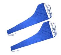 Gycdwjh 2pcs Copertura della Barca del Boom della Randa, 210D Tessuto Oxford Copri Randa Barca a Vela Impermeabile Anti Raggi UV Utilizzabile in Tutte Le Stagioni,Blu,10~11ft(340 * 95cm)