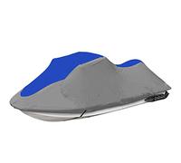 Gycdwjh Copertura for Moto d'Acqua, 600D Telo Copri Jetski in Tessuto Oxford Resistente con Rivestimento Impermeabile, for 2-3 Persone PWC Jet Ski,96~105"/(L3.2m×W1.9m)