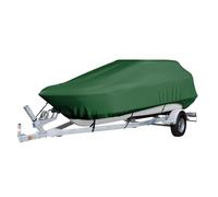 Gycdwjh Telo Copri Barca, Copertura della Barca all Season 600D Tessuto Oxford Impermeabile con Cofano Motore per Scafo A V, Tri-Scafo, Barca da Sci da Pesca,12'~14'×68" (4.5mx2.2m)