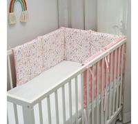 GYCF Cuscino Paracolpi Laterale per Letto, Cuscino Protezione per Letto, Protezione Morbida Anti-collisione, Cuscino Avvolgente per Sponde Imbottite per Sponde Laterali,A05,30 * 30CM*6PCS