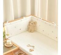 GYCF Cuscino Sponda Sponde Anticaduta, Morbido Cuscini Barriera Laterale,A04,150x28CM