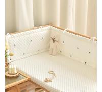 GYCF Cuscino Sponda Sponde Anticaduta, Morbido Cuscini Barriera Laterale,A12,180x28CM