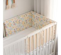 GYCF Paracolpi Laterale per Letto, Cuscino Protezione per Letto, Protezione Morbida Anti-collisione, Cuscino Paracolpis, Avvolgente per Sponde Imbottite per Sponde Laterali,A06,30 * 30CM*6PCS