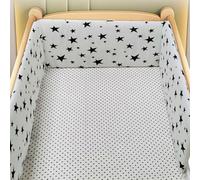 GYCF Paracolpi Sponda Sponde Anticaduta, Protezione Completa Imbottitura Flessibile per Telaio Letto, Morbido Traspirante Strisce Protezione Laterale per Letto Bordo,A22,300x30CM