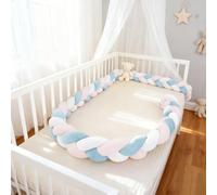 GYCF Sponda Sponde Anticaduta, Cuscini Annodato Serpente Letto, Cuscini Annodato Nodo Decorazione, Cuscino Sponda Sponde Anticaduta, Protezione Laterale Bordo,A26,3.5 m