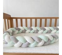 GYCS Cuscino Intrecciato per Chi Dorme sul Fianco Letto A Treccia Cuscino Cuscino Decorativo Cuscino Coccoloso Soffice Intrecciato Paracolpi Sponda Sponde Anticaduta,A11,450cm