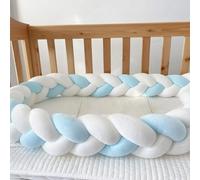 GYCS Cuscino Intrecciato per Chi Dorme sul Fianco Letto A Treccia Cuscino Cuscino Decorativo Cuscino Coccoloso Soffice Intrecciato Paracolpi Sponda Sponde Anticaduta,A06,100cm