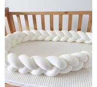 GYCS Cuscino Intrecciato per Chi Dorme sul Fianco Letto A Treccia Cuscino Cuscino Decorativo Cuscino Coccoloso Soffice Intrecciato Paracolpi Sponda Sponde Anticaduta,A01,250cm
