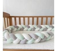 GYCS Cuscino Intrecciato per Chi Dorme sul Fianco Letto A Treccia Cuscino Cuscino Decorativo Cuscino Coccoloso Soffice Intrecciato Paracolpi Sponda Sponde Anticaduta,A11,300cm