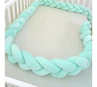 GYCS Treccia Paracolpi,Paracolpi Antisoffoco,Paracolpi Sponda Sponde Anticaduta,Paracolpi Barriera Sbarre,Disponibile in Varie Lunghezze E Colori Design Elegante,A04,450cm