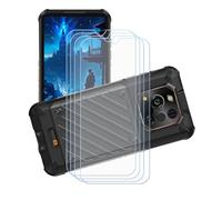 GYDQQKJ 4 Pezzi per Ulefone RugOne Xever 7 Pro Vetro Temperato, HD Film Pellicola Trasparente Screen Protector Schermo Protettore Protezione Pellicola Protettiva per (6.67")