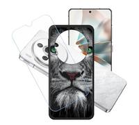 GYDQQKJ Cover per Nubia Z60S Pro + Pellicola Protettiva in Vetro Temperato, Morbido Silicone Custodia Nero TPU Case - HD Schermo Protettore per Nubia Z60S Pro (6.78") - LH40