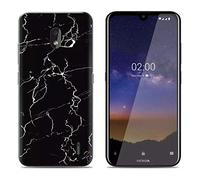 GYDQQKJ DQG per Nokia 2.2 Custodia, Trasparente Ultrasottile Silicone Case TPU Shell Morbida Sottile Protettivo Copertura Antiurto Cover per Nokia 2.2 (5.71") - LLM9