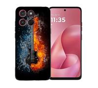 GYDQQKJ per Motorola Moto G67 Power 5G Custodia, Nero Ultrasottile Silicone Case TPU Shell Morbida Sottile Protettivo Copertura Antiurto Cover per Motorola Moto G67 Power 5G (6.72") - BST16