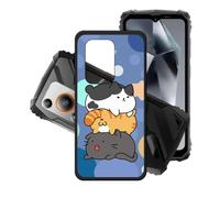 GYDQQKJ per Oscal Marine 1 Custodia, Nero Ultrasottile Silicone Case TPU Shell Morbida Sottile Protettivo Copertura Antiurto Cover per Oscal Marine 1 (6.56") - LH66