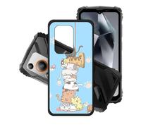 GYDQQKJ per Oscal Marine 1 Custodia, Nero Ultrasottile Silicone Case TPU Shell Morbida Sottile Protettivo Copertura Antiurto Cover per Oscal Marine 1 (6.56") - LH63