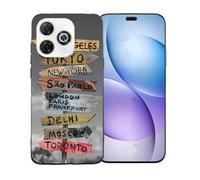 GYDQQKJ per Wiko Hi Enjoy 80 Pro Custodia, Nero Ultrasottile Silicone Case TPU Shell Morbida Sottile Protettivo Copertura Antiurto Cover per Wiko Hi Enjoy 80 Pro (6.70") - BST17