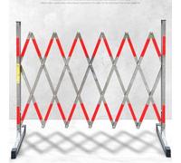 GYEQXKT Barriera Retrattile - Guardrail Mobile espandibile Portatile con Ruote per Il Controllo del Traffico, la Manutenzione e i lavori di Costruzione - Soluzione Ideale per la Sicurezza dei parche