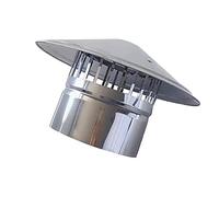 GYEQXKT Cappuccio per Camino, Cappuccio di sfiato, Cappuccio per Camino in Acciaio Inossidabile, con Protezione Anti-Uccelli, Cappuccio di sfiato dell'Aria Rotondo Impermeabile, Cappuccio