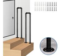 GYEQXKT Il U SD Maniglione di Sicurezza per gradini, Montaggio a Pavimento, Supporto di Sicurezza per Anziani e disabili, Include Kit di Installazione, Design Antiscivolo Resistente per Una Maggiore