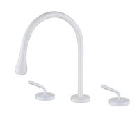 GYEQXKT Rubinetto Moderno per lavabo da Bagno - Miscelatore per Acqua Calda e Fredda in Ottone, Design Creativo in Oro Nero, beccuccio Largo ed Elegante - Ideale per la ristrutturazione e