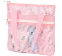 GYEUKHAM Borsa da doccia portatile impermeabile per viaggi, palestra, campeggio, organizer da toilette da appendere ad asciugatura rapida, con tasche con cerniera per oggetti essenziali per il bagno