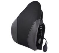 GyfZanthine Cuscino Lombare Auto per Alpine A110 S,Curva e Altezza Supporto Regolabili,Aderisce Alla Linea Vita,Tessuto a Maglia Traspirante,Schiuma Memoria Morbida