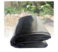 GyfZanthine Telo Laghetto 1x9.5m/3.28x31.17ft,Polietilene Alta Densità (HDPE), Telone Nero, Resistente allo Strappo, Resistente agli Agenti Atmosferici, Durevole, Paesaggistica Stagni Pesci