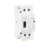 GYHC 2P 40A 63A 2NO O 2NC Contattore AC Modulare Su Guida Din Per Uso Domestico AC220V 230V Controllo Manuale 1 Pz(2P 63A 2NC 220V)