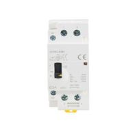GYHC 2P 40A 63A 2NO o 2NC contattore CA modulare for uso domestico su guida DIN AC220V 230V controllo manuale(2P 40A 2NC 220V)