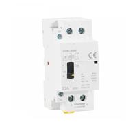 GYHC 2P 40A 63A 2NO or 2NC Manual Household Modular DIN Rail AC Contactor AC220V 230V Manual Control CZAOINCU(2P 40A 2N0 220V)