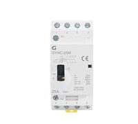 GYHC 4P 25A 4NO o 2NO2NC 220V/230V 50/60HZ Contattore modulare AC for uso domestico su guida Din Tipo manuale(4P 25A 2NO2NC 220V)
