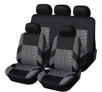 GYHRLG Coprisedili Auto Set per Smart fortwo/forfour C450 A450 R450 R452 2002 2003 2004 2005 2006, Confortevole Traspirante Protezione per Sedili Completo Set Completo di Coprisedili Interno,B