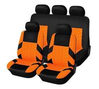 GYHRLG Coprisedili Auto Set per Smart fortwo/forfour C450 A450 R450 R452 2002 2003 2004 2005 2006, Confortevole Traspirante Protezione per Sedili Completo Set Completo di Coprisedili Interno,E