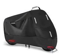 GYHRLG Telo Coprimoto per Aprilia Scarabeo 100 2005-2015, Copertura Protettiva per Moto Antipioggia Impermeabile Protezione Freddo Esterna Telo Coprimoto