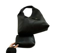 Gyios Borse Borsa A Tracolla Modello Set Per Le Donne Morbida Pu Pelle Grande Capacità Shopper Ultime Invernali-nero-42x46x13cm