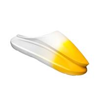 Gyios Ciabatte Uomo Diapositive Eva Chiuse Del Blocco Di Colore Unisex, Pantofole Morbide Antiscivolo Coppia 5 Cm Spessore Per L'indossamento Giornaliero Estivo All'aperto Della Spiaggia-yellow-44 45