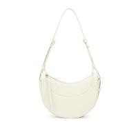 Gyios Frizione Donna Borsa della Spalla Sella Mezza Luna per Le Donne di Moda Hobo Crossbody Dumpling Cinturino Regolabile-Bianco