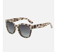 Gyios Occhiali da Sole A Farfalla con tonalità alla Moda Robuste - Donna Polarizzati Uv400 Montatura Spessa Guida Viaggio, Spiaggia, Strada-02 Grigio Demi-zenottico