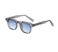 Gyios Occhiali da Sole Quadrati con Lente Blu del Quadro Trasparente Che Blocca Gli UV per Il Viaggio All'aperto Guida L'attrezzatura di Ombreggiatura degli Occhi