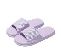 Gyios Pantofole Coppie Eva Per Gli Uomini E Le Donne Morbide Comode Flip Flops Indoor Diapositive All'aperto-violetta-40-41