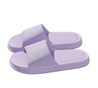 Gyios Pantofole Cuscino Piattaforma Spessa Scivoli Per Le Donne Eva Soffice Suola Estate Spiaggia Antiscivolo-violetta-36-37