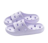 Gyios Pantofole da Bagno Antiscivolo Estate Leggero per Donne E Uomini Sandali Casa al Coperto Scarpe All'aperto-lavanda-44-45