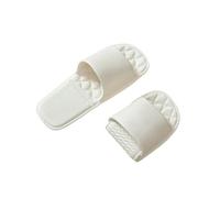 Gyios Pantofole Leggere Viaggio Pieghevole Per Gli Uomini E Le Donne Portabili Hotel Room Slides-bianco-41